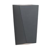 Sheffield Outdoor Wall Light  - Black Metal &amp; Glass image