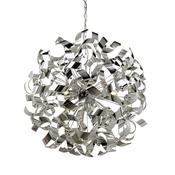 Curls  Pendant - Chrome Metal