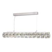Remy LED Pendant - Chrome &amp; Clear Crystal Trim image
