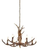Stag Pendant - Brown Resin