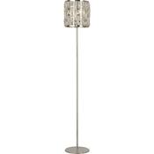 Bijou Floor Lamp - Chrome Metal &amp; Crystal Glass image