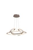 Doodle LED Pendant, Champagne Metal