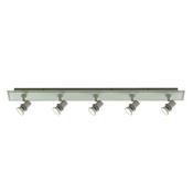 Top Hat Bar Spotlight - Satin Silver &amp; Acid Glass image