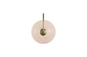 Confetti LED Wall Light, Gold Metal and Confetti Glass