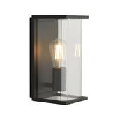 Picadilly Outdoor Wall Light - Grey Metal &amp; Polycarbonate image