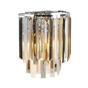 Clarissa Wall Light - Chrome &amp; Mixed Glass