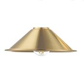 ACCESSORIES METAL AGED BRASS SHADE ONLY