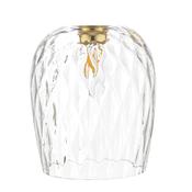ACCESSORIES CLEAR DIMPLED GLASS SHADE ONLY image