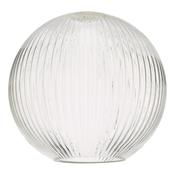 ACCESSORIES RIBBED ROUND GLASS E27 FOR MIX AND MAT