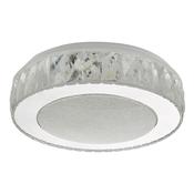 AKELIA FLUSH SML ACRYLIC STAINLESS STEEL LED
