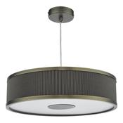 ALVARO 3LT SLIMLINE PENDANT BRONZE MUSHROOM 40CM image