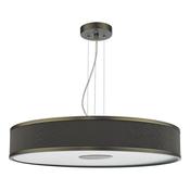 ALVARO 6LT SLIMLINE PENDANT BRONZE MUSHROOM 60CM