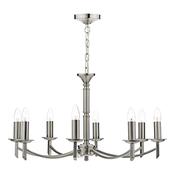 AMBASSADOR 8LT DUAL MOUNT PENDANT SAT CHR image