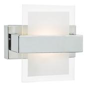APT WLT POL CHR OPAL AND CLEAR GLASS LED image