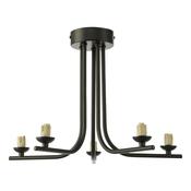 CRADLE 5LT SEMI FLUSH MATT BLACK FRAME ONLY
