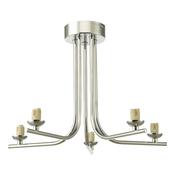 CRADLE 5LT SEMI FLUSH POL CHR FRAME ONLY