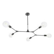 EUPHEMIA 5LT PENDANT BLACK