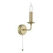 Favian Wall Light Matt Bronze With Shade image