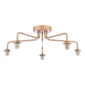 FEYA 5LT SEMI FLUSH BRONZE FRAME ONLY image