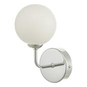 FEYA 1LT WALL LIGHT POL CHR CW OPAL GLS image