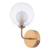 FEYA 1LT WALL LIGHT BRONZE CW DOUBLE ENVELOPE GLS image