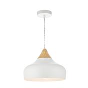 GAUCHO 1LT PENDANT WHITE