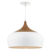 GAUCHO 1LT PENDANT WHITE LARGE image