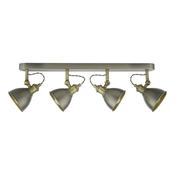 GOVERNOR 4LT BAR SPOTLIGHT ANT CHR ANT BRA