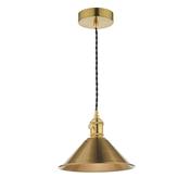 HADANO 1LT SUSPENSION BRASS WITH AGED BRASS SHD