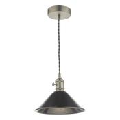 HADANO 1LT SUSPENSION ANT CHR WITH ANTIQUE PEWTER