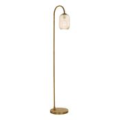 IDRA 1LT FLOOR LAMP BRONZE CW CHAMPAGNE GLS image