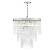 ISLA 7LT PENDANT POL CHR/ CLEAR image