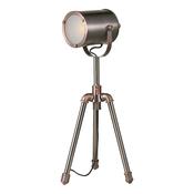 JAKE TASK LAMP ANTIQUE SILVER AND COPPER image