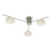 JASPER 3LT SEMI FLUSH SAT NICKEL image
