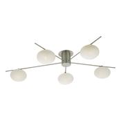 JASPER 5LT SEMI FLUSH SAT NICKEL image