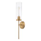 JODELLE 1LT WALL LIGHT BRONZE &amp; CLEAR image