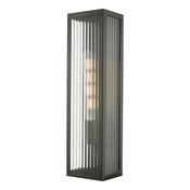 KEEGAN 1LT W/LT RUBBED BRONZE LARGE IP44