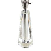 Laura Ashley Blake Small Table Lamp Crystal Polished Chrome Base Only image