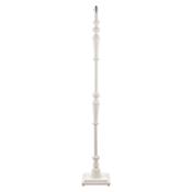 Laura Ashley Tate Wooden Floor Lamp Distressed Off White Base Only image