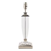 CARSON MEDIUM TABLE LAMP BASE CHROME image