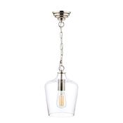 Laura Ashley Ockley Pendant Polished Chrome &amp; Glass image