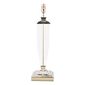 Laura Ashley Carson Large Table Lamp Polished Nickel &amp; Crystal Base Only image