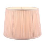 Laura Ashley Hemsley Pleated Silk Empire Drum Shade Pink 20cm/8 inch image