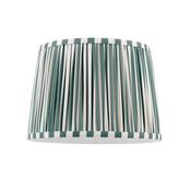 Laura Ashley Denwick Green Cotton Tapered Drum Shade 30cm/12 inch image