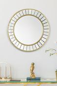 Small Round Mirror Gold image