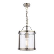Laura Ashley Harrington Pendant Antique Brass & Glass