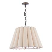 Laura Ashley Holwell 2 Light Pendant Antique Bronze With Shade image