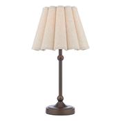 Laura Ashley Holwell Table Lamp Antique Bronze With Shade image