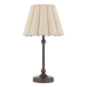Laura Ashley Holwell Table Lamp Antique Bronze With Shade image