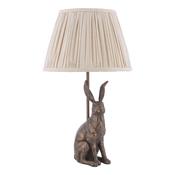 Laura Ashley Hare Table Lamp Antique Bronze With Shade image